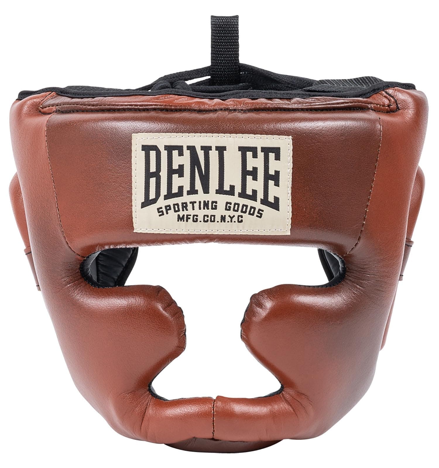 Casque de protection Benlee en cuir de qualité supérieure + Protection optimale + Adultes + Travail + Durabilité élevée
