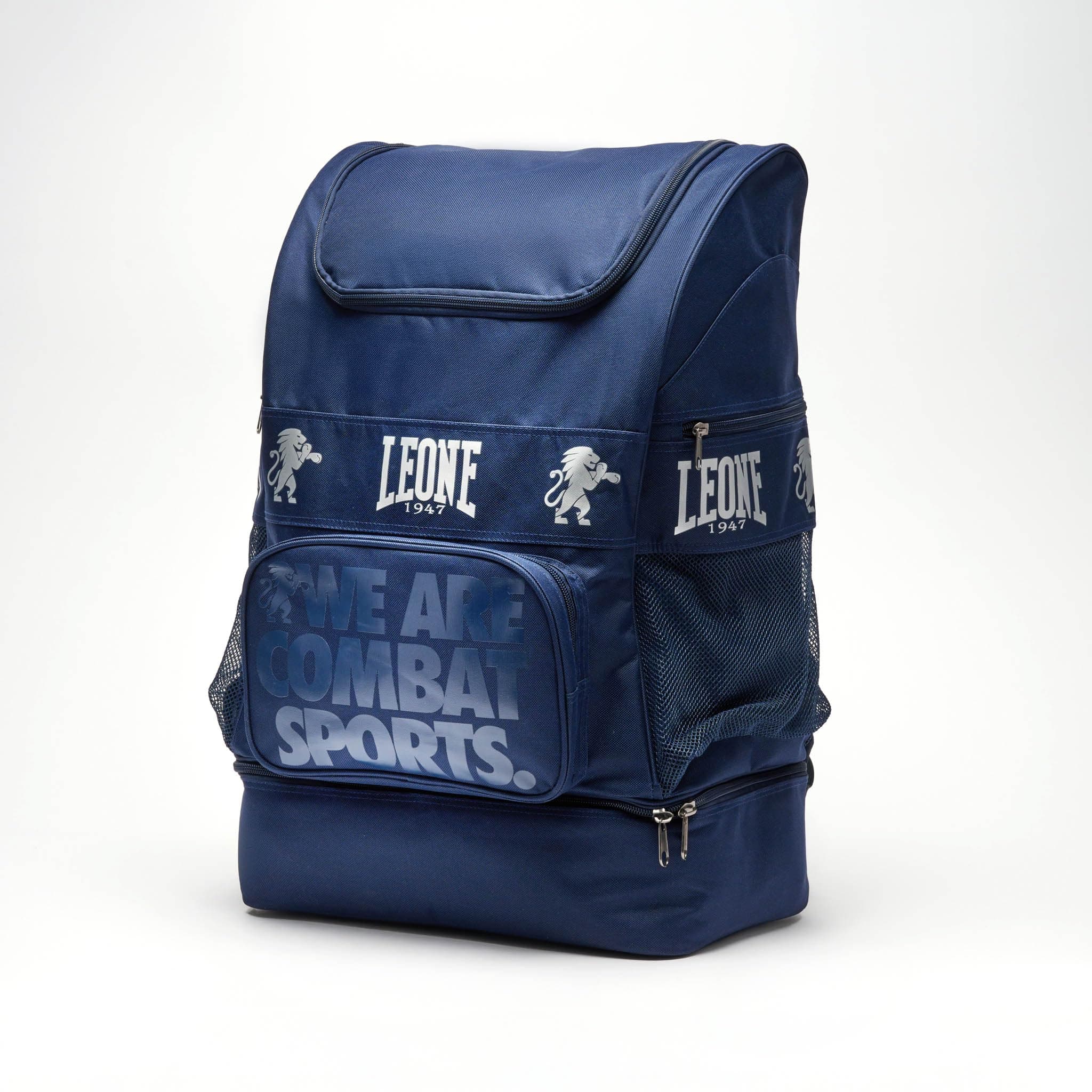 LEONE 1947 Sac à dos Ambassador tendance, unisexe, bleu, taille unique, AC952
